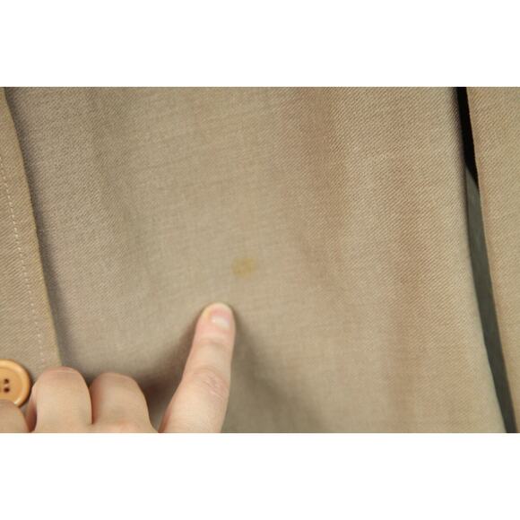 Vintage 70s XS Belted Jacket Brown Floral Embroidered Western Hippy Retro Boho - Picture 4 of 14